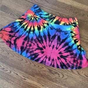Tie-Dye Skort (skirt/shorts combo)